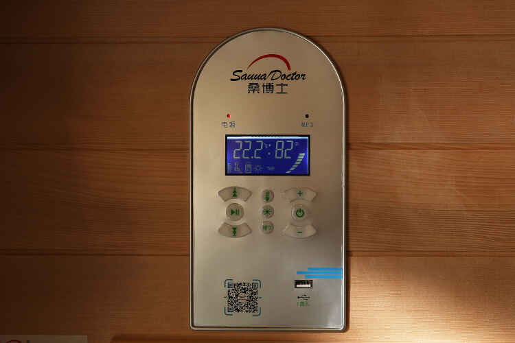 دليل المستخدم لمشغل موسيقى غرفة الساونا (إصدار USB/بلوتوث)