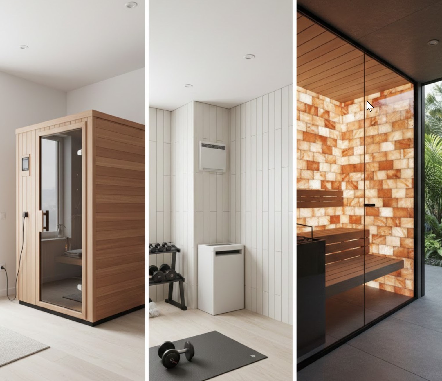 تحليل أوضاع التجميع لغرف البخار المنزلية