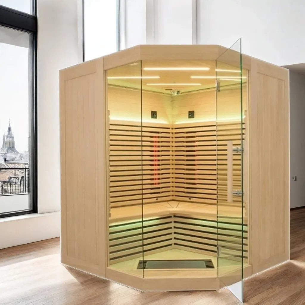 3-4 أشخاص ساونا الشوكران بالأشعة تحت الحمراء للمنزل