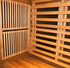 1-2 شخص هيكل نصف زجاجي نصف خشبي من النوع الرأسي