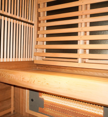 1-2 شخص هيكل نصف زجاجي نصف خشبي من النوع الرأسي