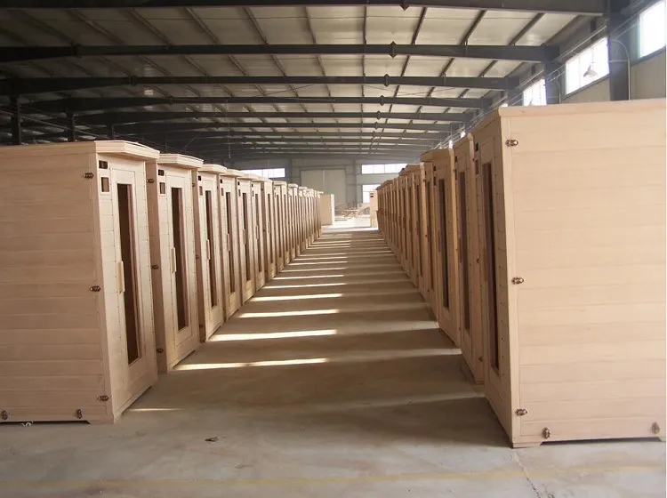 ساونا الشوكران الخارجية بالأشعة تحت الحمراء البعيدة